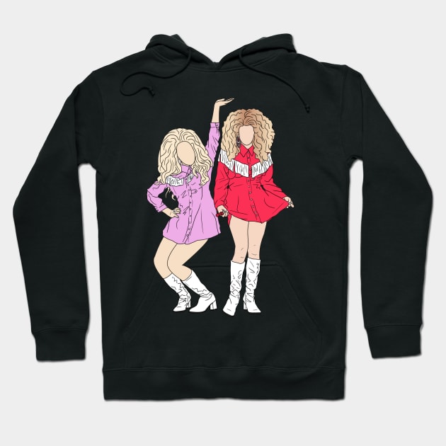 Trixie Mattel and Katya Zamoldchikova Hoodie by doctorbihcraft